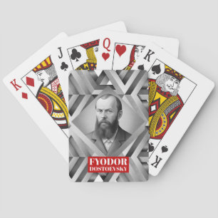 Baralho Fyodor Dostoevsky - Estilo geométrico elegante