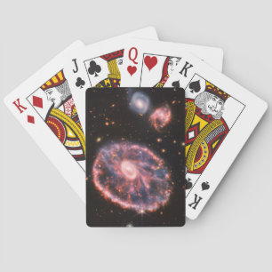 Baralho Galáxia Cartwheel de Webb: Telescópio Espacial da