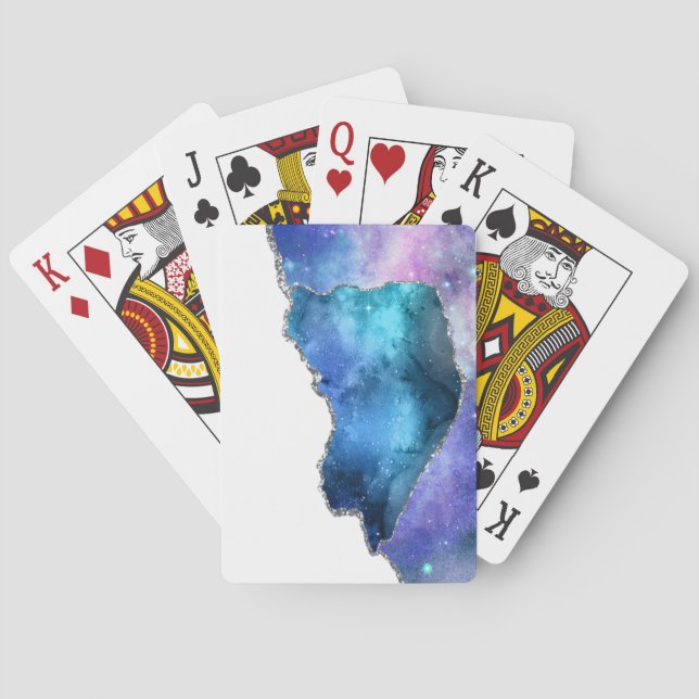 Baralho Galaxy Agate Series Design 4  (Verso)