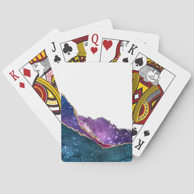 Baralho Galaxy Agate Series Design 6  (Verso)