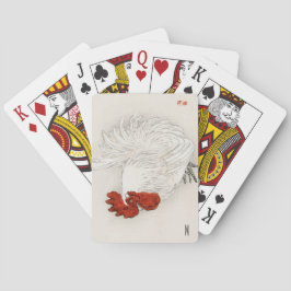 Baralho Galo de frango japonês personalizado