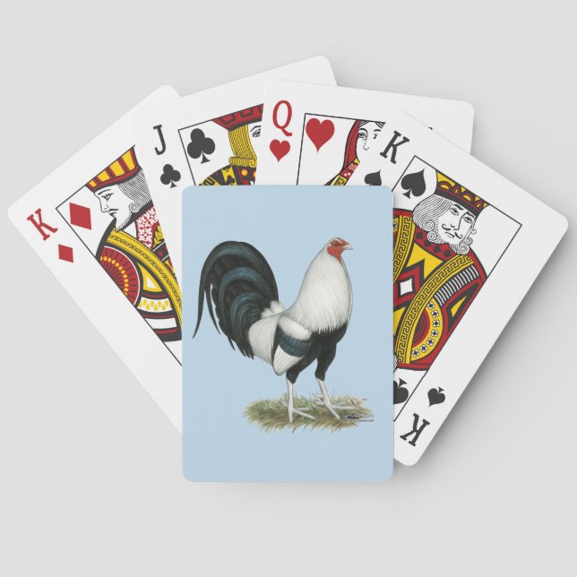 Baralho Galo Silver Duckwing (Verso)