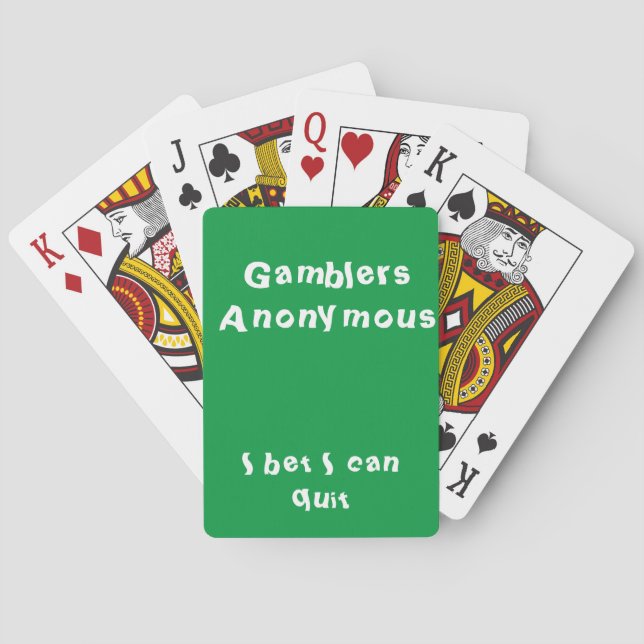 Baralho Gamblers Anonymous (Verso)