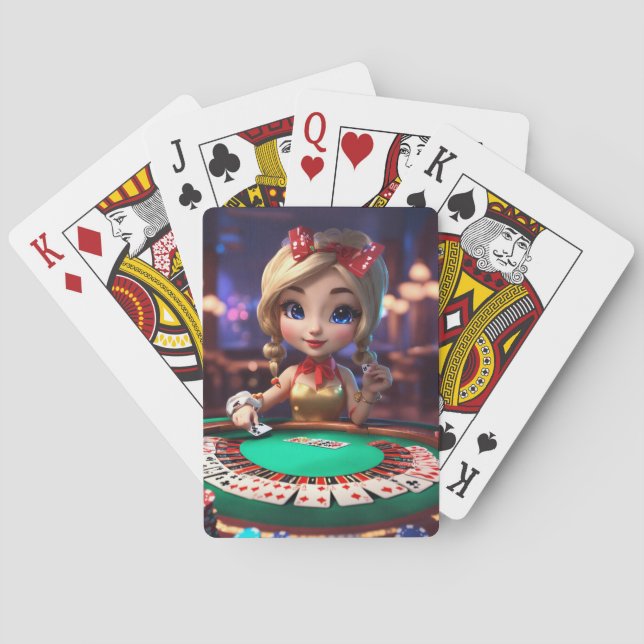 Baralho "Game Boy Casino: 3D Dice Delight" (Verso)