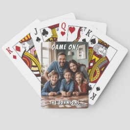Baralho Game On Family Photo