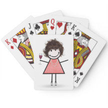 Garota com Vidro de Vinho