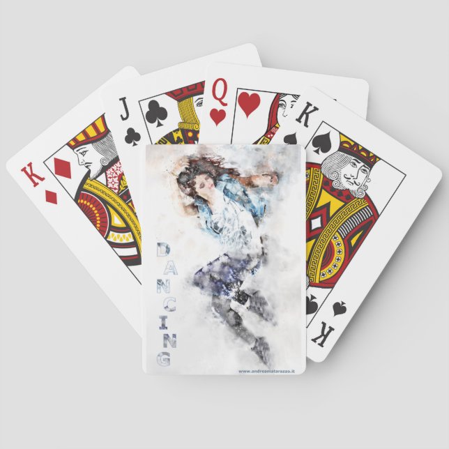 Baralho Garota dançante (Verso)