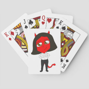 Baralho garota diabinha chibi