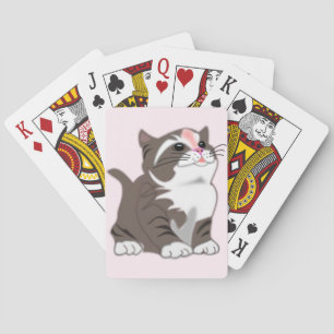 Baralho Gatinho pequeno bonito