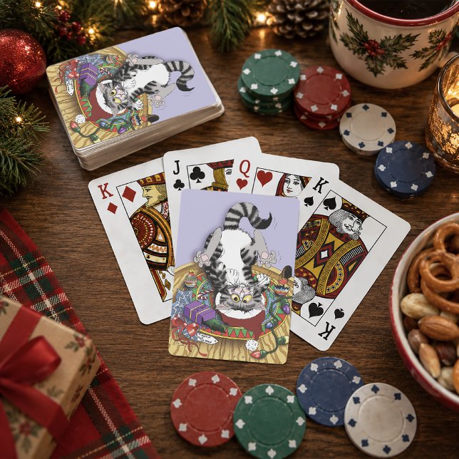 Baralho Gato de Natal (Criador carregado)