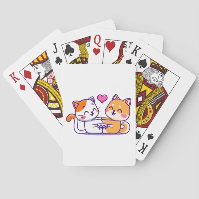 Baralho Gato E Shiba Inu (Verso)
