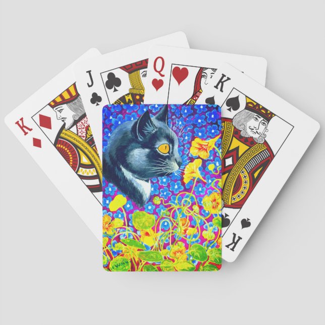 Baralho Gato nas Flores (Verso)