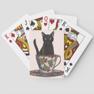 Baralho Gato Negro em Teacup