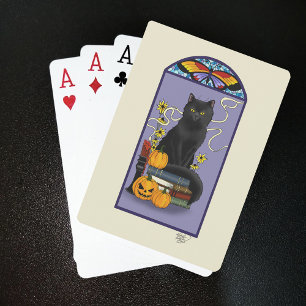 Baralho Gato Preto Art Nouveau