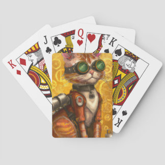 Baralho Gato steampunk