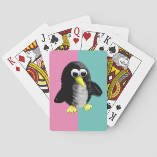Baralho Gênero bonito Ideias reveladoras, pinguim