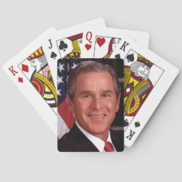 Baralho George Bush 43º Presidente americano Foto