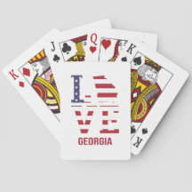 Georgia USA State Love