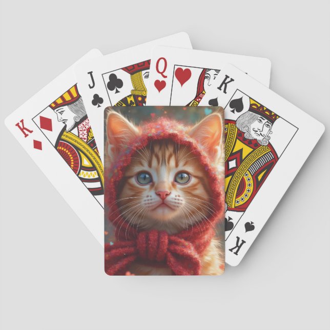 BARALHO GINTER GINGER CHRISTMAS CAT (Verso)
