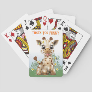 Baralho Giraffe Safari Whimsical