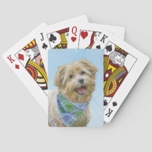 Baralho Glen de Imaal Terrier Painting - Arte Original de