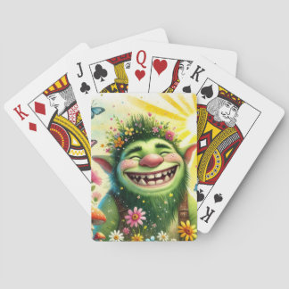Baralho Goblin Boy feliz sorrindo