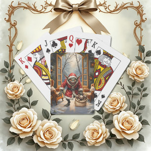 Baralho Goblin de Natal assustador - Papais noeis de Mau d