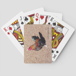 Baralho Gold Cockerel Rooster playing cards