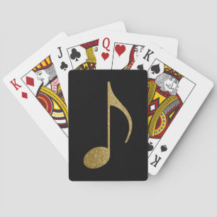 Baralho golden musical note