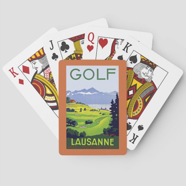 Baralho Golf ~ Lausanne (Verso)