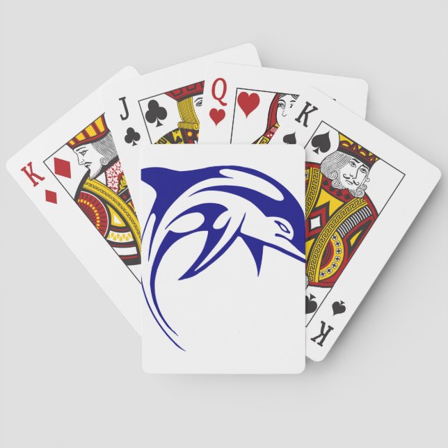 Baralho Golfinho Azul (Verso)