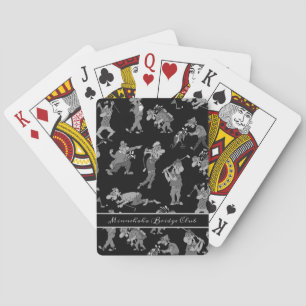 Baralho Golfistas personalizados de desenho animado