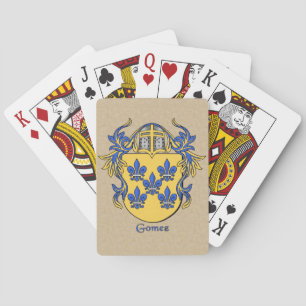 Baralho Gomez Heraldic Shield com Mantling
