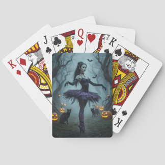 Baralho Gothic Ballerina in Haunted Forest Playing Cards