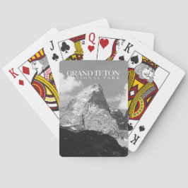 Baralho Grand Teton Playing Cards, Parque Nacional