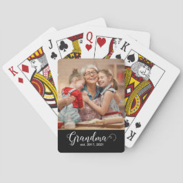Baralho Grandma Established Script Gift Photo