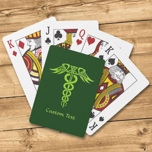 Baralho Green Celtic Knot Caduceus
