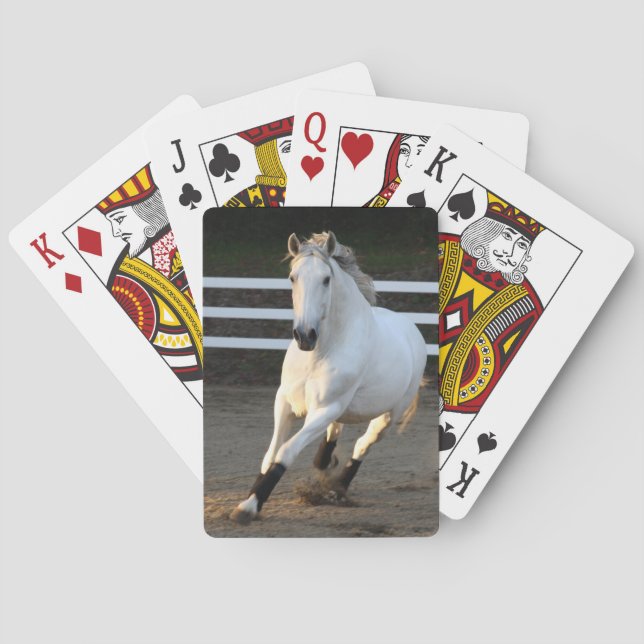 Baralho Grey Lusitano at Liberty Playing Cards (Verso)