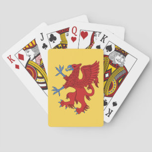 Baralho Griffin Rampant Gules