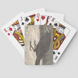 Baralho Gritando Corvo (por Jan Mankes)