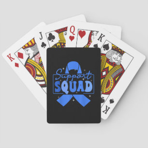 Baralho Groovy Support Squad Blue Ribbon T1D Diabetes Awar