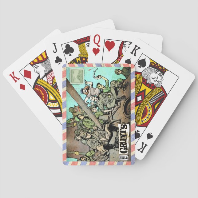 Baralho Grunhas de Tempo Cartões de jogar Bicicletas (Verso)