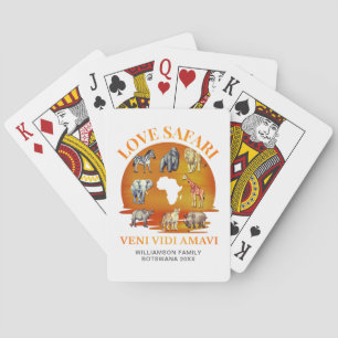 Baralho Grupo Familiar AMA SAFARI Souvenir