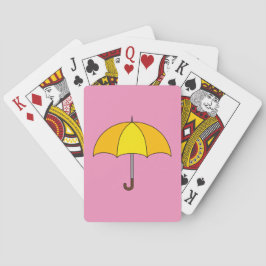Baralho Guarda-chuva Amarelo