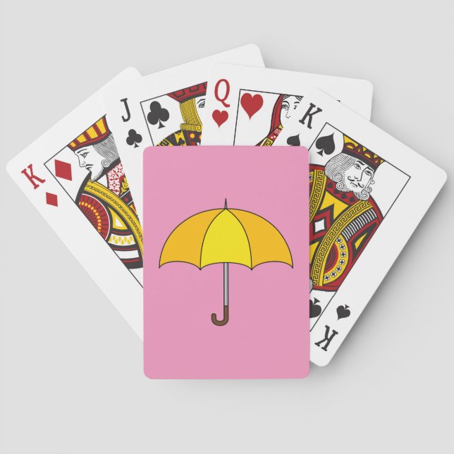 Baralho Guarda-chuva Amarelo (Verso)