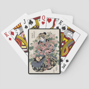 Baralho Gueixa de Eisen Ukiyo-e