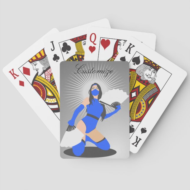 Baralho Guerreira mascarada Princesa Thunder_Cove (Verso)