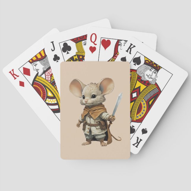 Baralho Guerreiro do Mouse (Verso)