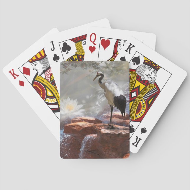 Baralho guindaste japonês "Longevity" (Verso)