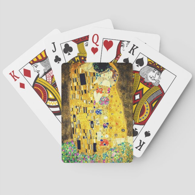 Baralho Gustav Klimt - A Arte Beija/ Dia de os namorados (Verso)